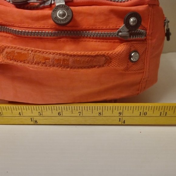 KIPLING Pink backpack book bag laptop sleeve folder divider shoulder straps bags - Picture 10 of 12